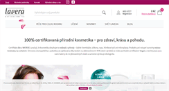 Desktop Screenshot of lavera.cz