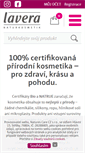 Mobile Screenshot of lavera.cz