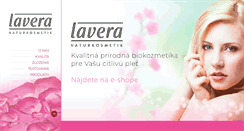 Desktop Screenshot of lavera.sk