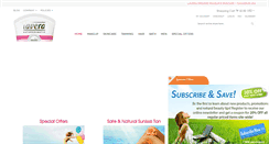 Desktop Screenshot of lavera.com