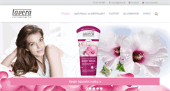 Desktop Screenshot of lavera.fi